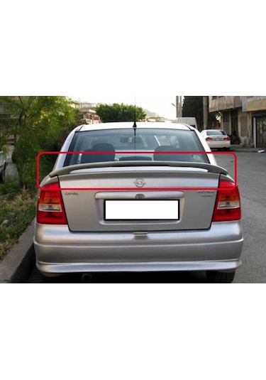 Opel Astra G Sedan Spoyler Spoiler Fiber Boyasız Işık Dahil