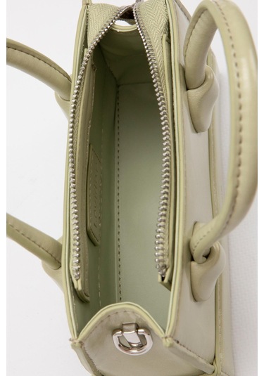 Levidor 930397 Ayarlanabilir Kilit Detaylı Kadın El Çantası Yeşil Yeşil