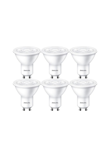 Philips 4.7W Gu10 Duylu (Starter Ayak) 2700K SARI 10 Adet