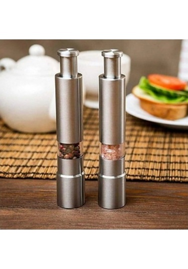 Büro Ev Ofis Mutfağı İçin Otomatik Basmalı Paslanmaz Çelik Baharat Öğütücü Diğer