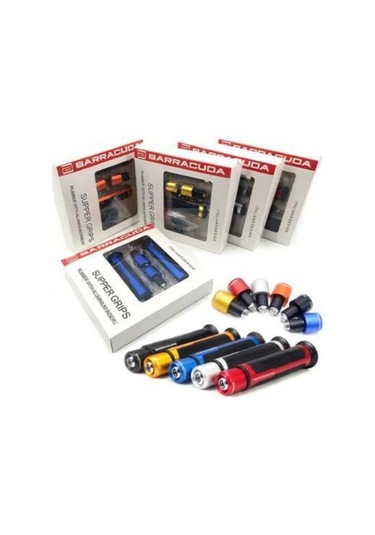 Barracuda Motosiklet Elcik Topuzlu Mavi