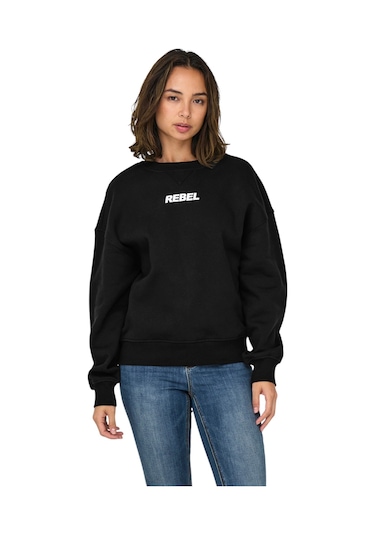 Only Kadın Sweatshirt On.15329876 SiYAH