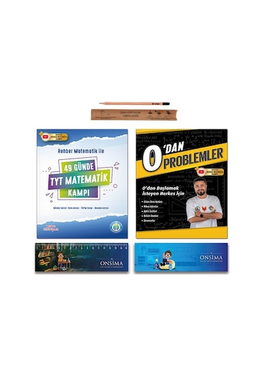 Rehber Matematik 49 Günde Tyt Matematik Kampı - 0 Dan Problemler Set 2 Kitap 2024 Tayfa