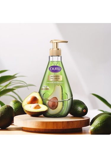 Duru Organik Zeytinyağlı Avokado Sıvı Sabun 2 x 1500 ML + 500 ML