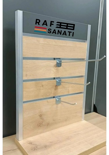 Kanallı Pano Kancası 30 Cm - Askı Kanca Raf Askısı Raf Aksesuar Tel Askı Raf Kancası 10 Adet