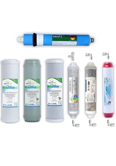 7 Aşama Açık Kasa Su Arıtma Filtresi - Kaliteli Set