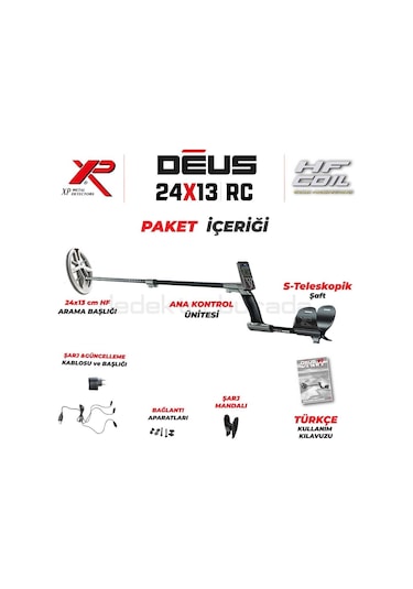 DEUS - 24x13cm HF Başlık, Ana Kontrol Ünitesi (RC)