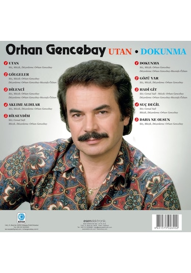 Orhan Gencebay - Utan Dokunma Plak
