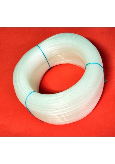 Helezon Pano Kablo Toplama Spiral No 1- 6 Mm Beyaz Rulo 100 M