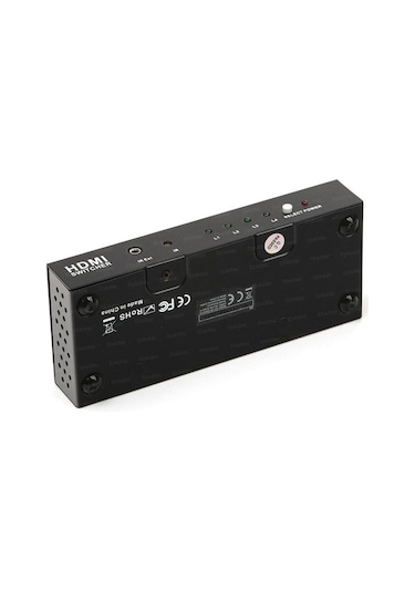 Yediverenbilişim 4 Giriş 1 Çıkışlı Uzaktan Kumandalı 4K Hdmi Switch (Seçici)