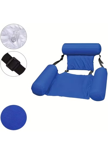 Şişme Su Şezlongu Cobalt Mavisi