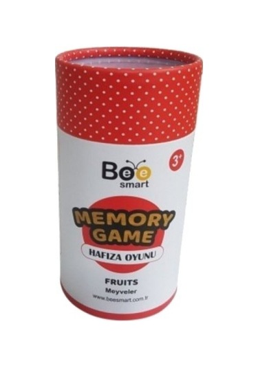 Bee Smart Ahşap Memory Game Fruits Meyveler