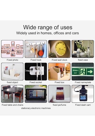 3/5/8/10/12/15/20/30/35mm Çift Taraflı Yapışkan Bant Akrilik Şeffaf Hiçbir Iz Etiket Led Şerit Araba Sabit Tablet Sabit 50m-0.2mmx4mm