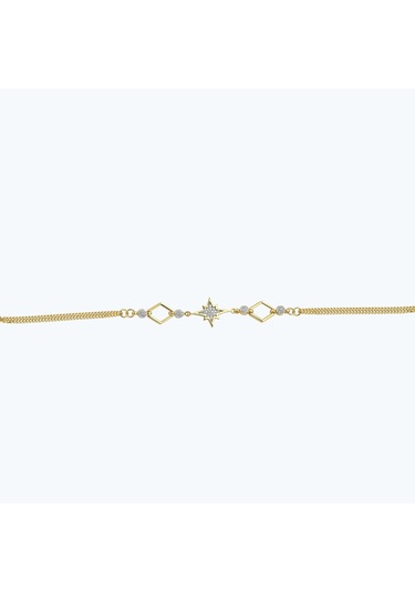 Altınbaş Altın Kutup Yıldızı Bileklik Blls0981-24839 Renkli Altın