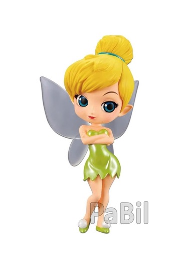 Q Posket Disney Prenses Aksiyon Figür 15 CM Peter Pan Tinker Bell