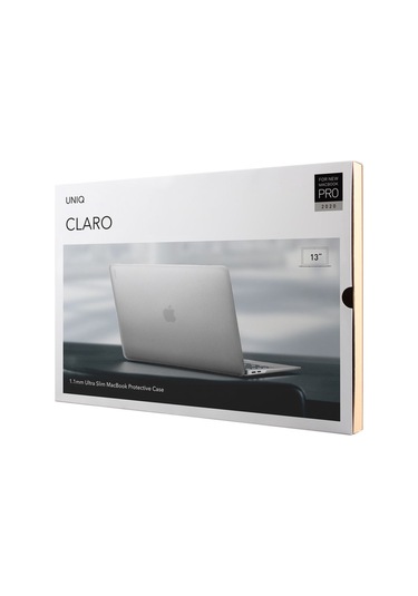 Macbook Air 13.3 Inç 2337 Uyumlu Kılıf Husk Claro Serisi Mat Koruyucu Kapak Clear