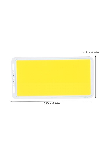 Springsun 70w 12v Cob Led Paneli, 7000lm Beyaz Işık, Dış Mekan Kamp Balıkçılık Partiler İçin Dayanıklı Aydınlatma Beyaz Işık