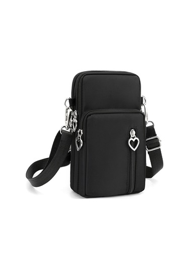 Cep Telefonu İçin Omuz Çantası Siyah Diğer