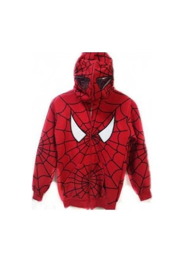 Lavinya Erkek Çocuk Kırmızı Kapüşonlu Hırka