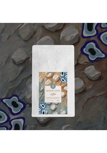 Mim And More Mastic Gum Coffee Damla Sakızı Aromalı Kahve Çekirdek Kahve 200 G