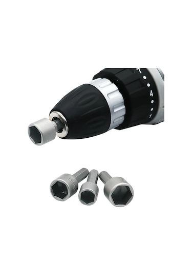 9 Parça Somun Anahtarı Somun Sıkma Seti Matkap Uçları