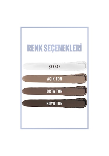 Maybelline New York Kaş Kalemi Tattoo Brow Lift Stick 04 Deep Brown