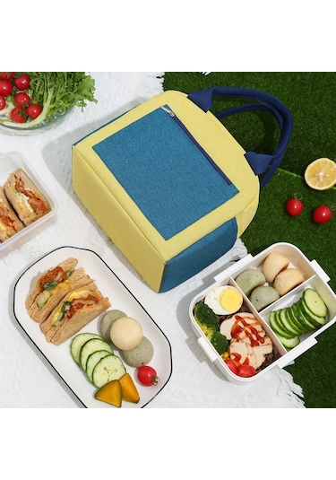 Yalıtımlı Fermuarlı Öğle Yemeği Çantası 001