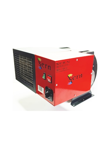 Sern Fı 30 Elektrikli Fanlı Isıtıcı 30kw 380v 2 Kademeli Termostatlı
