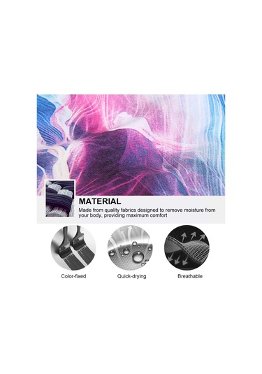 Paıyıge Yoga Pantolon Kadın Baskılı Renkli Hk16