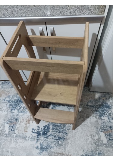 Öğrenme Kulesi - Montessori Learning Tower Ahşap