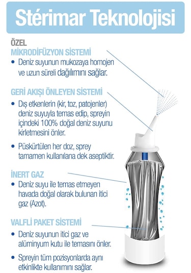 Sterimar Baby Deniz Suyu Burun Sprey 50 ML