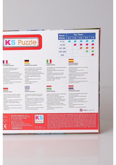 Dekomus İle Şirinler 50 Parça Puzzle