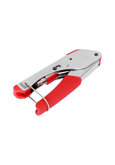 Pres Sıkma Pensesi F Tipi Sıkıştırma Sıkma Pensesi Koaksiyel Kablo Alet Çelik Kaymaz Saplı