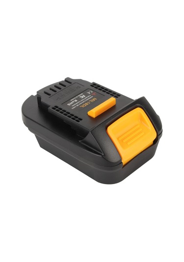 Yaozixa Milwaukee 18v Li-poly Akü Adaptörü, Mıl18dl Modeli, Dayanıklı Nilon-66 Gövde, Sık Bağlantı, Elektrikli Aletler İçin Güç Çevirici