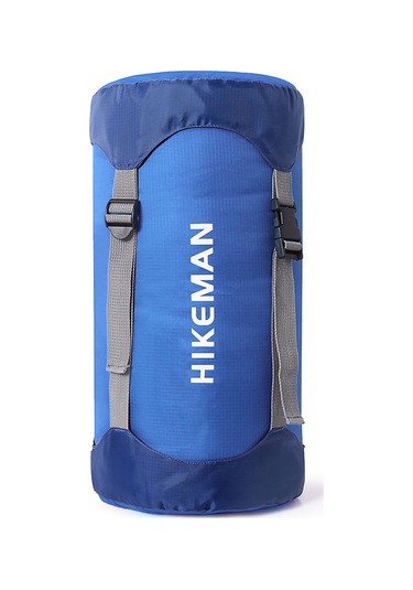 Hallow-dış Mekan Uyku Tulumu Sıkıştırma Çantası Mavi M Beden Mavi