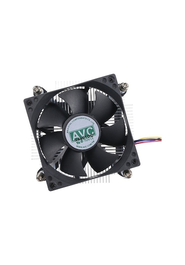 Fastbuy Intel 1155/1150/1151 Uyumlu 12v Hız Kontrollü Cpu Soğutucu, 0-20dba Sessiz Fanlı Isı Denetleyici