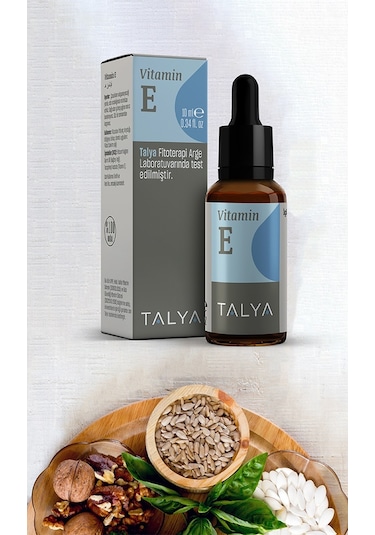 Talya Vitamin E Damla, 0.34 fl. oz 10 ML
