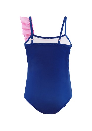 Denokids Fırfırlı Unicorn Kız Çocuk Mayo Çok Renkli