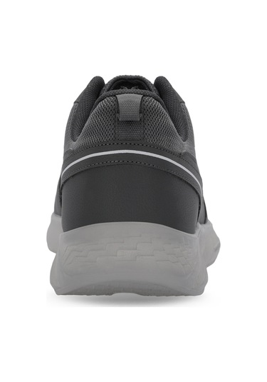 Slazenger IDEAL I Büyük Beden Erkek  Koyu Gri / Beyaz Koşu & Yürüyüş Spor Ayakkabısı