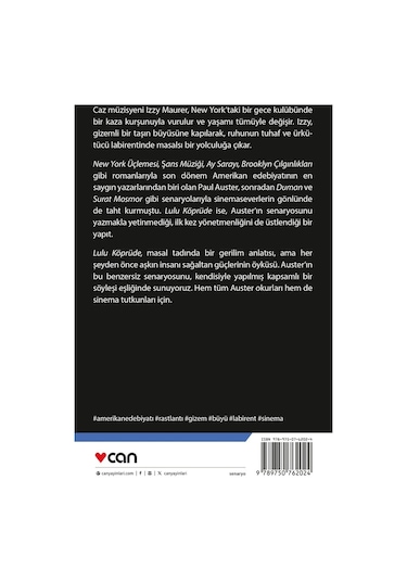 Lulu Köprüde - Paul Auster - Can Yayınları