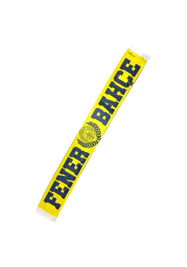 Fenerbahçe Lisanslı Established 1907 Fb Şal Atkı Kupa Ve Bileklik Set Hediyelik Kutulu Sarı - Lacivert