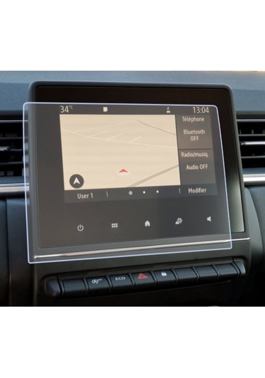 Renault Clio 7 İnç Multimedya Mat Ekran Koruyucu Şeffaf