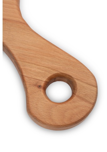 Yekpare Masif Ahşap Sunum Tahtası Kesme Tahtası Kayın Medium 4