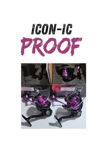 Icon-ıc Proof 3000 Spin Olta Makinası
