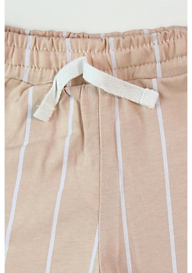 Erkek Çocuk Cool Boys Baskılı Çizgili Kısa Kollu Şortlu Alt Üst Takım 001