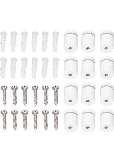 12 Adet Cam Reklam Aparatı 19x25mm Kaiyi Standart