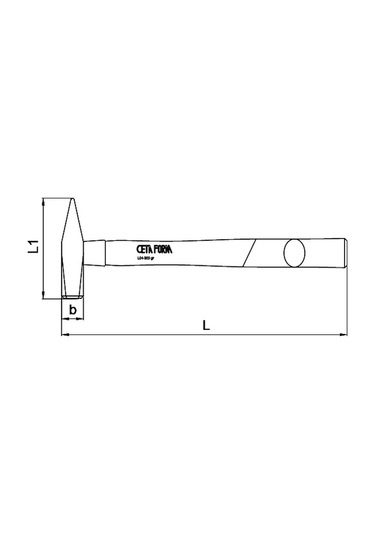 Ceta Form L01-500 Tesviyeci Çekiç 500 GR