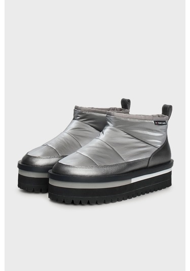 Tommy Jeans Bayan Bot En0en02689 Trh Gümüş Gümüş