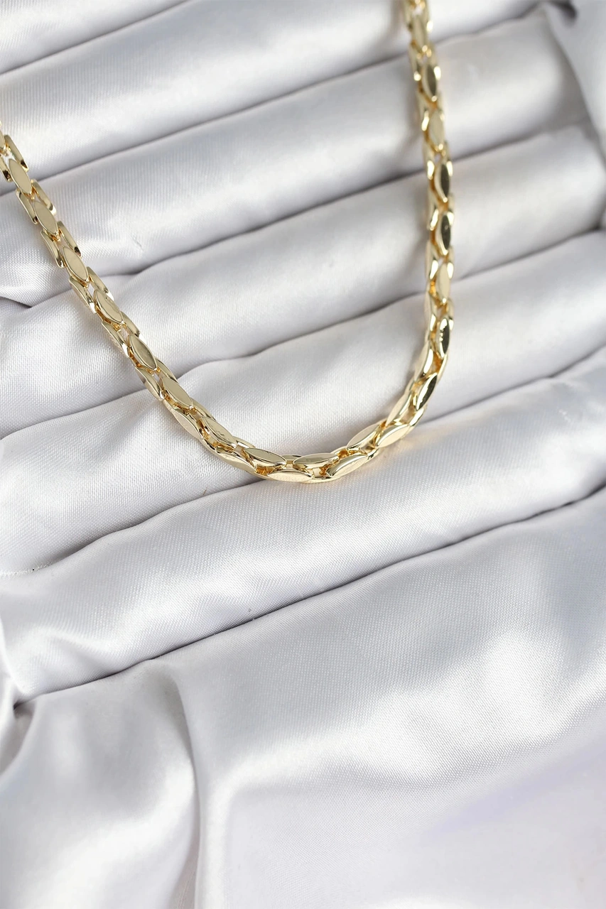 Dodes Dodes Pirinç Gold Renk 60 Cm Zincir Kadın Kolye Tg27bko10600 Çok renkli