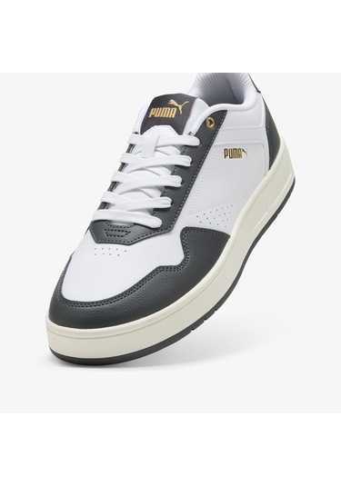 Puma Court Classic Unisex Beyaz Spor Ayakkabı 395018 Beyaz